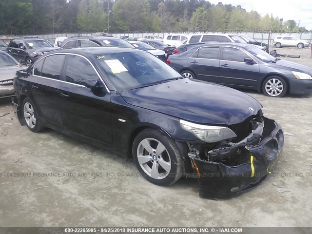 WBANV13528CZ56656 - 2008 BMW 528 XI BLACK photo 1