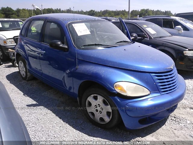 3C4FY48B65T511545 - 2005 CHRYSLER PT CRUISER BLUE photo 1