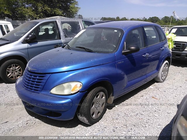 3C4FY48B65T511545 - 2005 CHRYSLER PT CRUISER BLUE photo 2