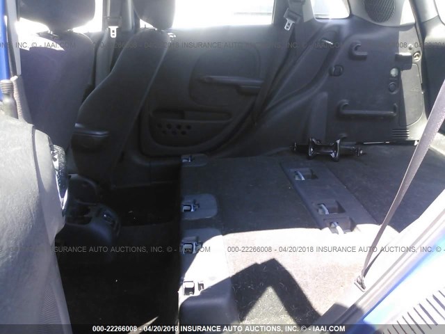 3C4FY48B65T511545 - 2005 CHRYSLER PT CRUISER BLUE photo 8