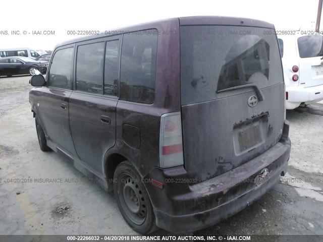 JTLKT324450206645 - 2005 TOYOTA SCION XB იასამნისფერი ფოტო 3