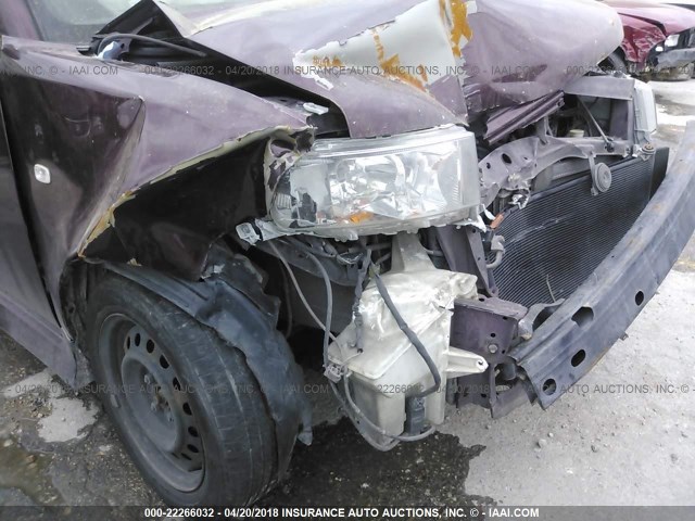 JTLKT324450206645 - 2005 TOYOTA SCION XB იასამნისფერი ფოტო 6