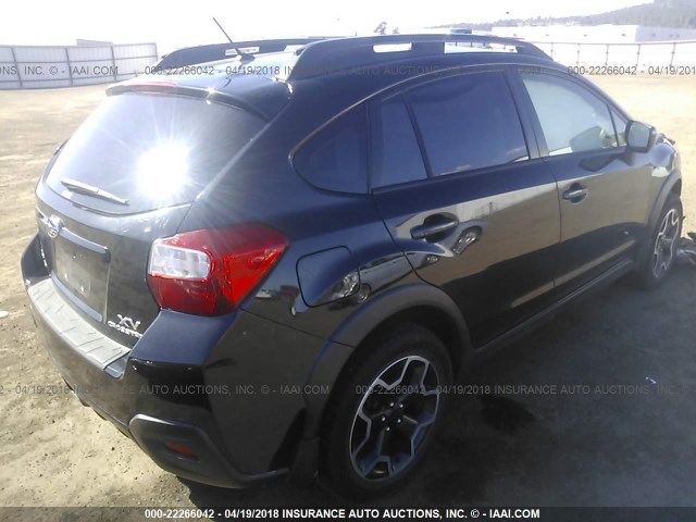 JF2GPAVC9E8214000 - 2014 SUBARU XV CROSSTREK 2.0 PREMIUM BLACK photo 4