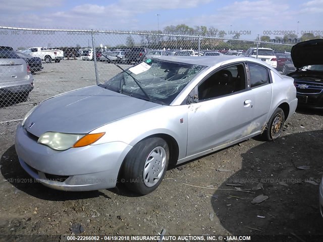 1G8AN15F56Z160981 - 2006 SATURN ION LEVEL 2 SILVER photo 2
