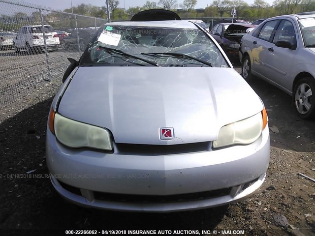 1G8AN15F56Z160981 - 2006 SATURN ION LEVEL 2 SILVER photo 6