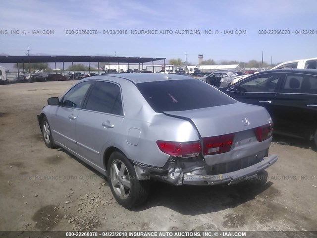 1HGCM56865A082735 - 2005 HONDA ACCORD EX SILVER photo 3