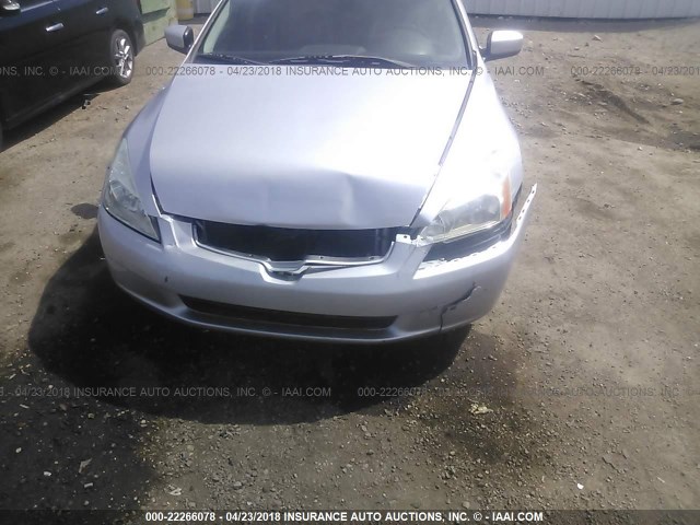 1HGCM56865A082735 - 2005 HONDA ACCORD EX SILVER photo 6