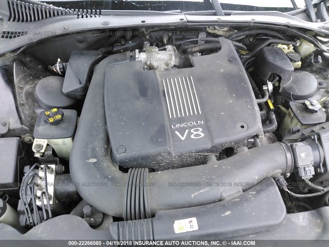 1LNHM87A72Y696635 - 2002 LINCOLN LS 黑色 照片 10