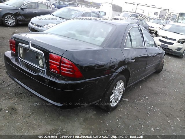 1LNHM87A72Y696635 - 2002 LINCOLN LS 黑色 照片 4