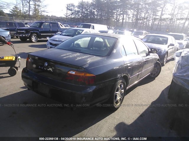 19UUA5642XA005082 - 1999 ACURA 3.2TL BLACK photo 4