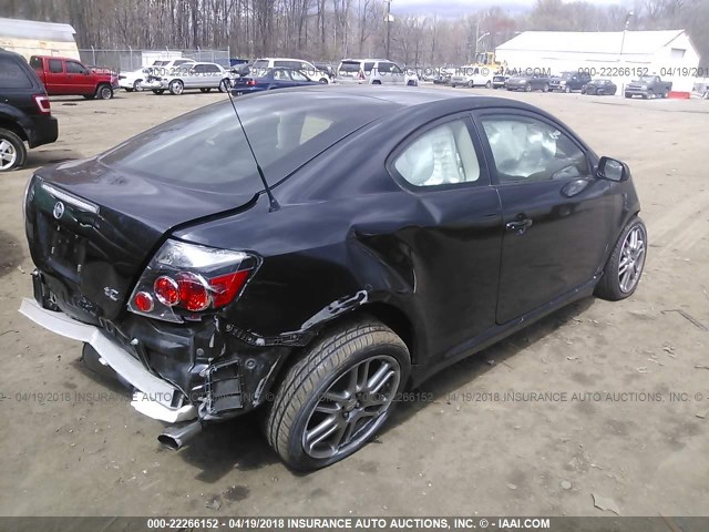JTKDE3B78A0311412 - 2010 TOYOTA SCION TC შავი ფოტო 4