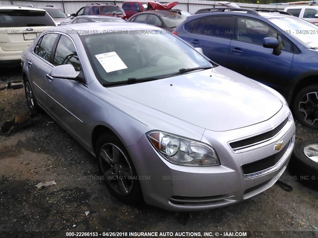 1G1ZD5EU6CF312404 - 2012 CHEVROLET MALIBU 2LT SILVER photo 1