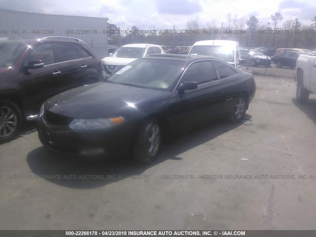 2T1CF28P32C590812 - 2002 TOYOTA CAMRY SOLARA SE/SLE BLACK photo 2