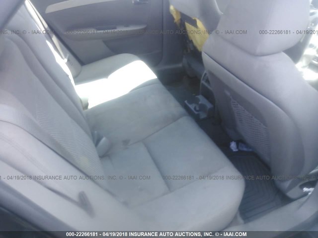 1G1ZB5E09CF290305 - 2012 CHEVROLET MALIBU LS BLACK photo 8