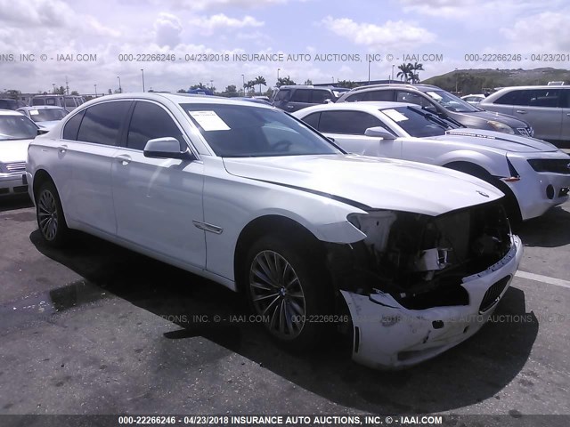 WBAKB4C5XCC575546 - 2012 BMW 740 LI WHITE photo 1