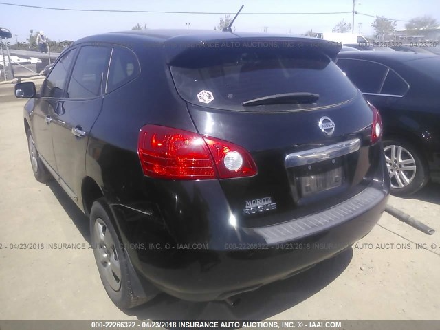 JN8AS5MT7BW569612 - 2011 NISSAN ROGUE S/SV/KROM BLACK photo 3