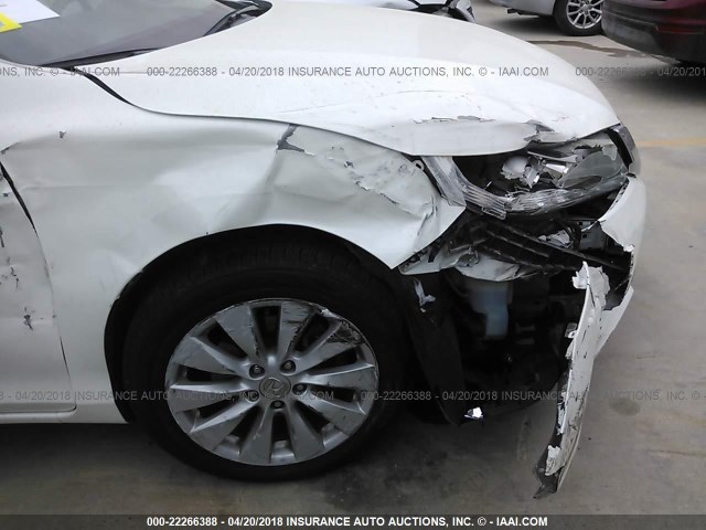 1HGCR3F9XDA027797 - 2013 HONDA ACCORD TOURING WHITE photo 6