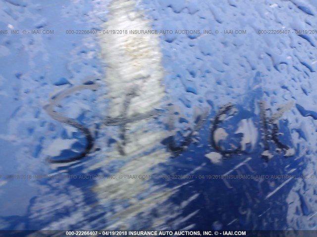 5TBDT44186S522358 - 2006 TOYOTA TUNDRA DOUBLE CAB SR5 BLUE photo 10