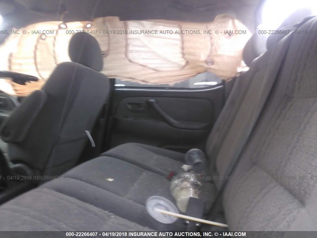 5TBDT44186S522358 - 2006 TOYOTA TUNDRA DOUBLE CAB SR5 BLUE photo 8
