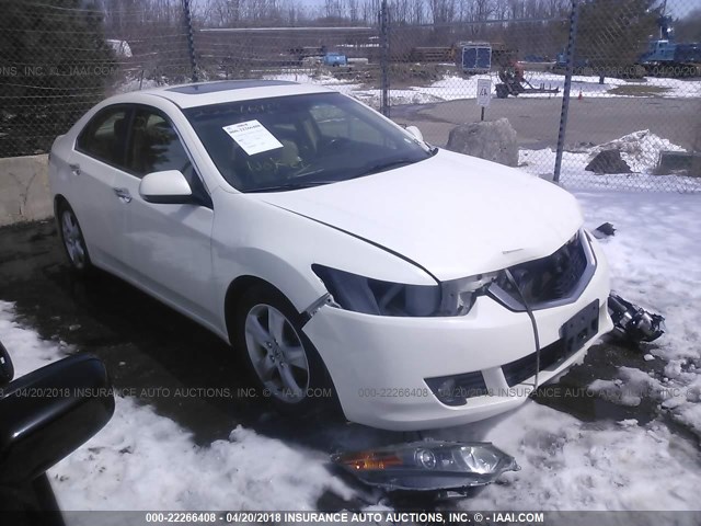 JH4CU26669C019039 - 2009 ACURA TSX WHITE photo 1