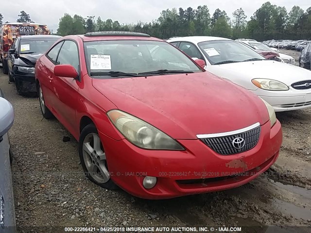 4T1CA30P94U028656 - 2004 TOYOTA CAMRY SOLARA SE/SLE RED photo 1