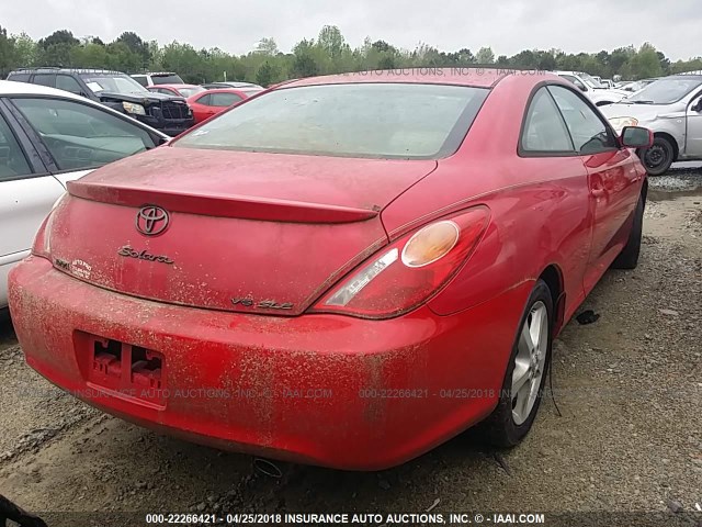 4T1CA30P94U028656 - 2004 TOYOTA CAMRY SOLARA SE/SLE 红色 照片 4