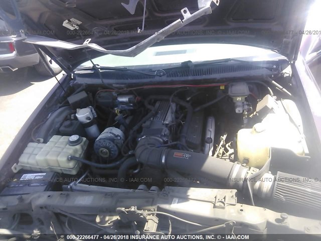 1G1BL52P6SR152735 - 1995 CHEVROLET IMPALA SS CLASSIC/SS MAROON photo 10