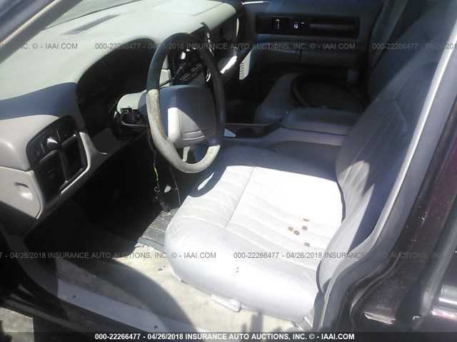 1G1BL52P6SR152735 - 1995 CHEVROLET IMPALA SS CLASSIC/SS MAROON photo 5
