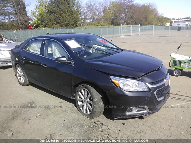 1G11H5SL2EF296296 - 2014 CHEVROLET MALIBU LTZ 黑色 照片 1