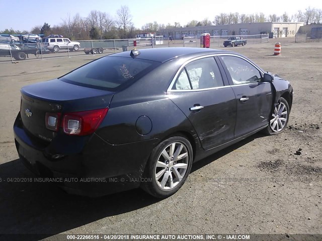 1G11H5SL2EF296296 - 2014 CHEVROLET MALIBU LTZ 黑色 照片 4