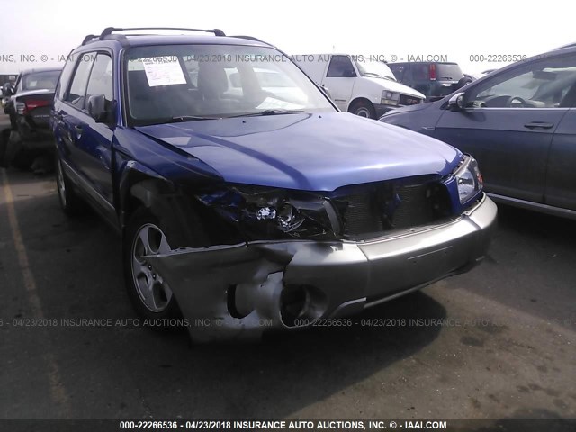JF1SG65644H762054 - 2004 SUBARU FORESTER 2.5XS ლურჯი ფოტო 6