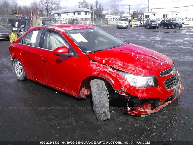 1G1PE5SB0G7150079 - 2016 CHEVROLET CRUZE LIMITED LT RED photo 1