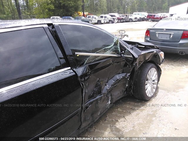 JH4KC1F92FC001698 - 2015 ACURA RLX ADVANCE შავი ფოტო 6