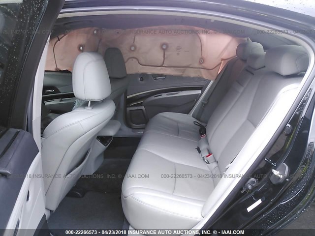 JH4KC1F92FC001698 - 2015 ACURA RLX ADVANCE შავი ფოტო 8