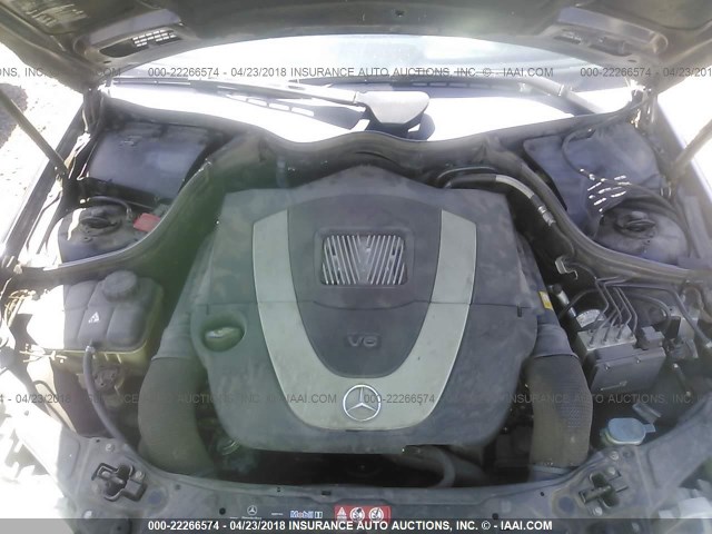 WDBRF52H07F931738 - 2007 MERCEDES-BENZ C 230 Dark Blue photo 10