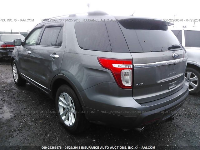 1FMHK7D83BGA90109 - 2011 FORD EXPLORER XLT GOLD photo 3