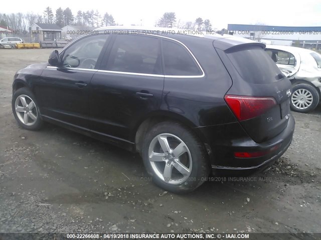 WA1LFAFP7CA105178 - 2012 AUDI Q5 PREMIUM PLUS BLACK photo 3