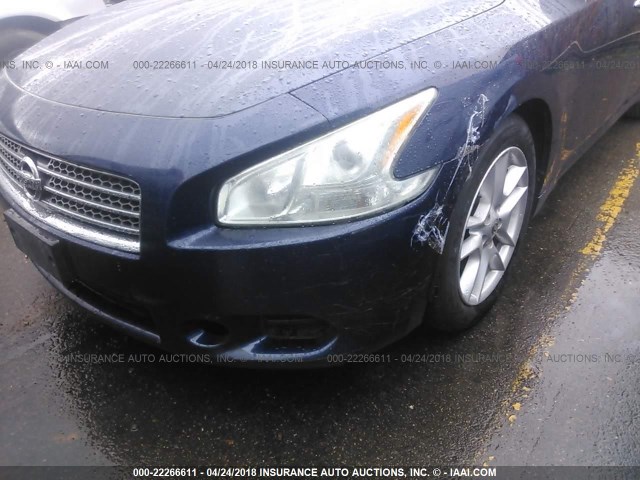 1N4AA51E19C830500 - 2009 NISSAN MAXIMA S/SV BLUE photo 6