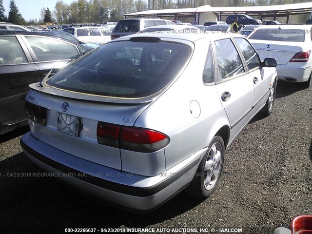 YS3DF58N5X2074843 - 1999 SAAB 9-3 SE SILVER photo 4