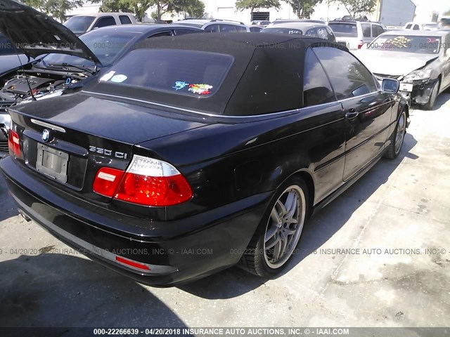 WBABW53445PL49631 - 2005 BMW 330 CI BLACK photo 4