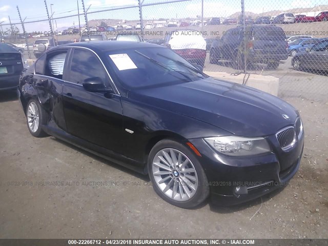 WBAPN7C58AA779284 - 2010 BMW 335 D BLACK photo 1