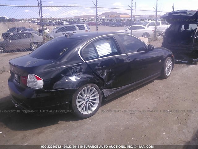 WBAPN7C58AA779284 - 2010 BMW 335 D BLACK photo 4