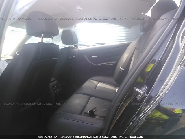 WBAPN7C58AA779284 - 2010 BMW 335 D BLACK photo 8