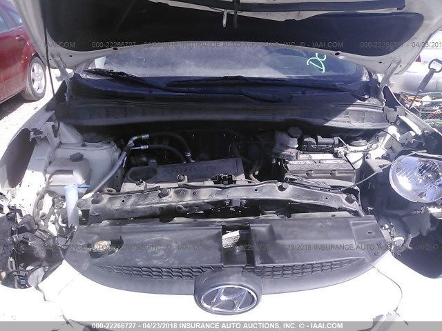 KM8JU3ACXCU404239 - 2012 HYUNDAI TUCSON GLS/LIMITED თეთრი ფოტო 10