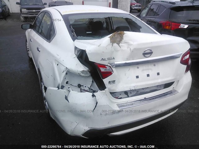 1N4AL3AP1HC132435 - 2017 NISSAN ALTIMA 2.5/S/SV/SL/SR WHITE photo 6