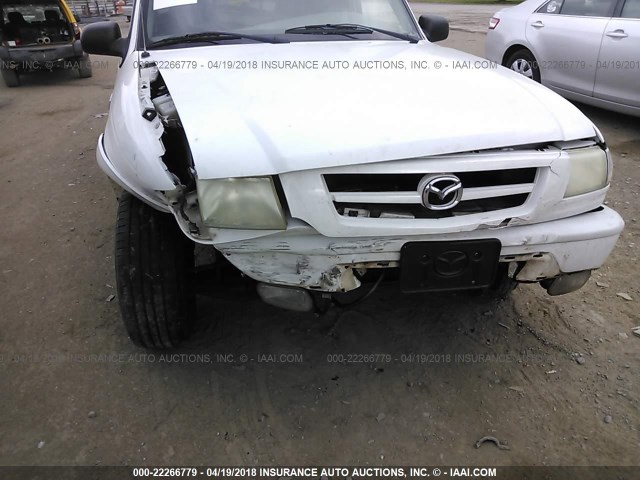 4F4YR16U32TM05691 - 2002 MAZDA B3000 CAB PLUS WHITE photo 6