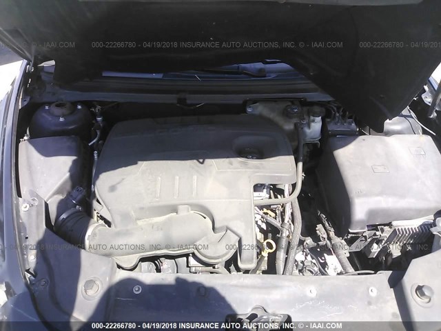 1G1ZA5EU5BF225973 - 2011 CHEVROLET MALIBU LS შავი ფოტო 10