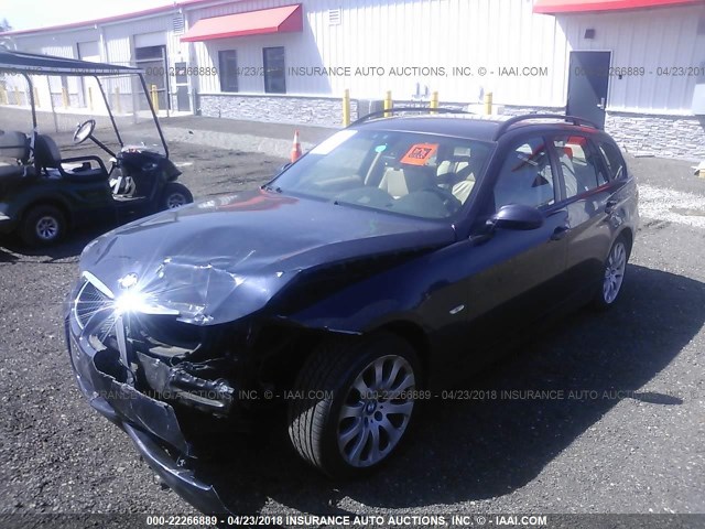 WBAVT73567FZ35069 - 2007 BMW 328 XIT BLUE photo 2