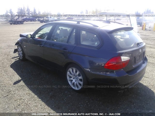 WBAVT73567FZ35069 - 2007 BMW 328 XIT BLUE photo 3