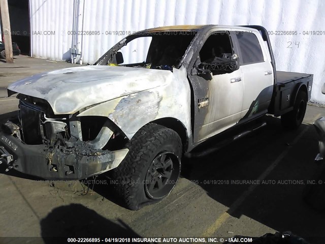 3C6UD5JL6CG182239 - 2012 DODGE RAM 2500 SLT SILVER photo 2